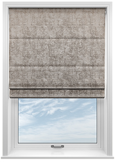 Anaconda, Metallic Brown - Roman Blind